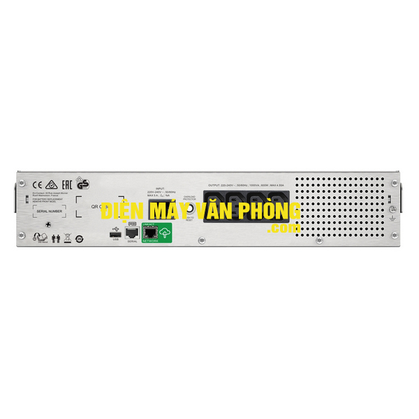Bộ lưu điện APC Smart SMC1000i-2UC LCD RM (1000VA/ 600W)