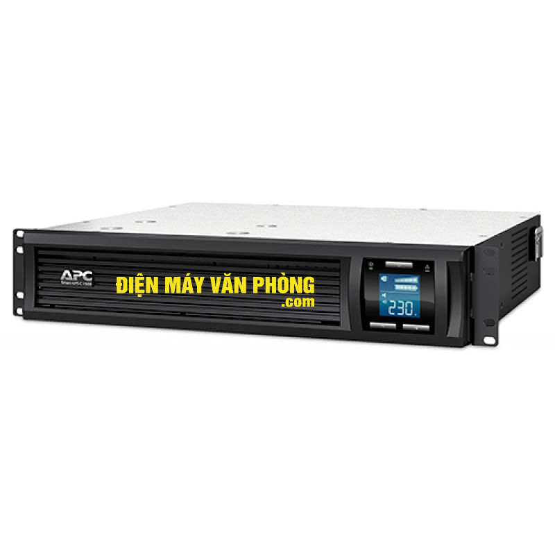 Bộ lưu điện APC Smart-UPS C 1000VA 2U Rack mountable LCD 230V - SMC1000I-2U