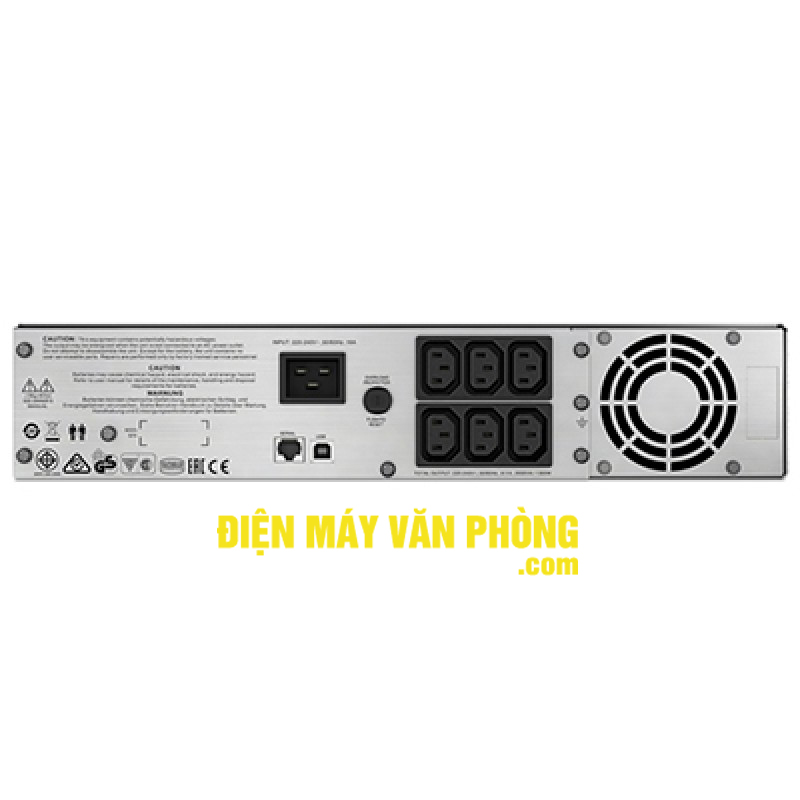 Bộ lưu điện APC Smart-UPS C 2000VA 2U Rack mountable 230V - SMC2000I-2U
