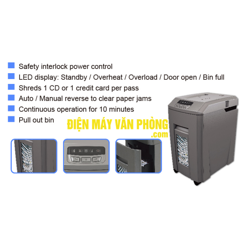Máy hủy tài liệu AURORA AS2230CD