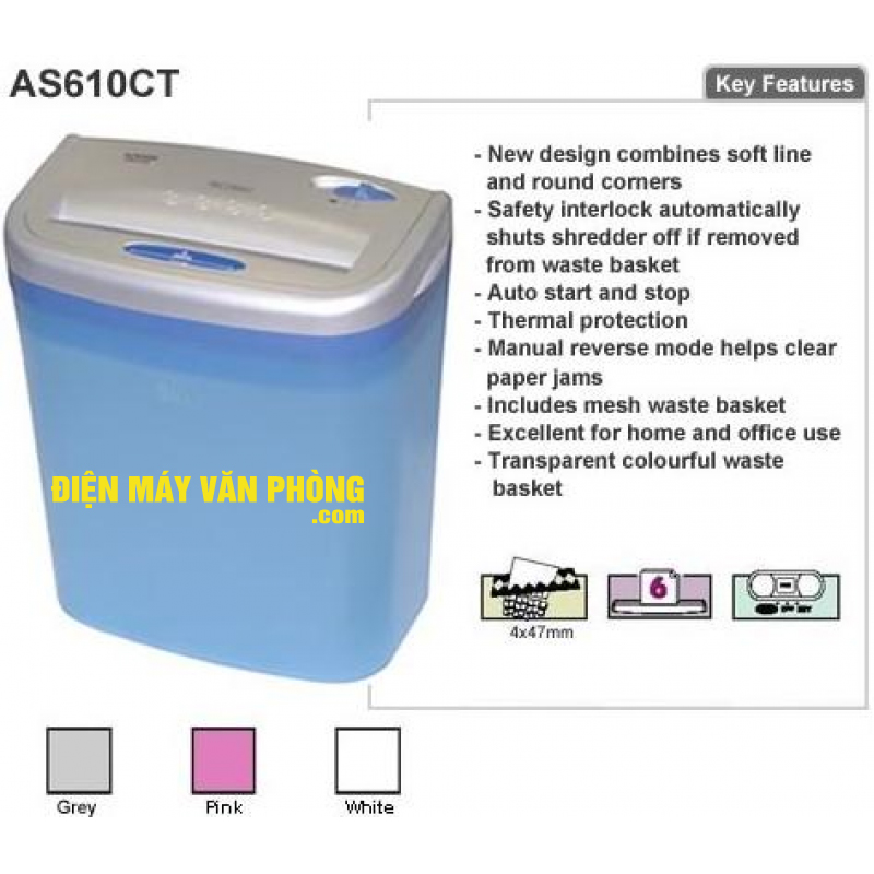 Máy hủy tài liệu AURORA AS610CT