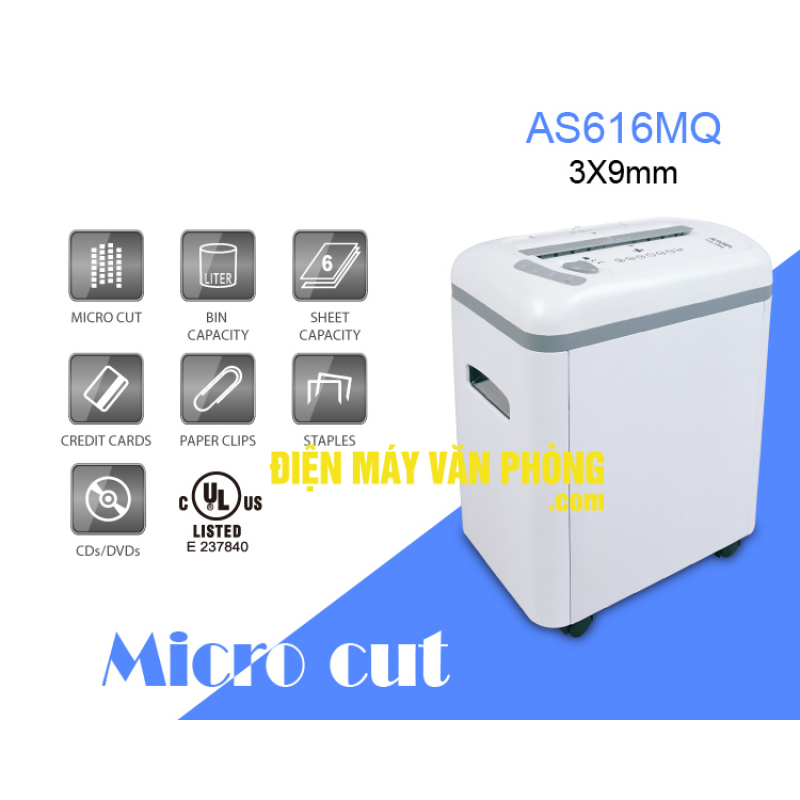 Máy hủy tài liệu AURORA AS616MQ