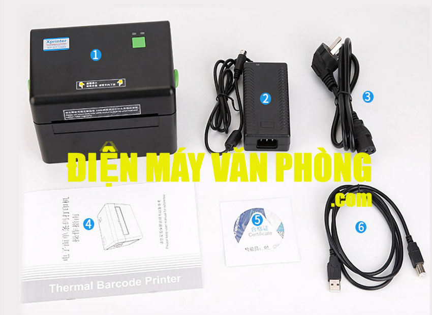 may-in-ma-vach-xprinter-D108B-4 Máy in mã vạch Xprinter D108B - in đơn hàng TMDT Shopee - Sendo - Tiki - Lazada