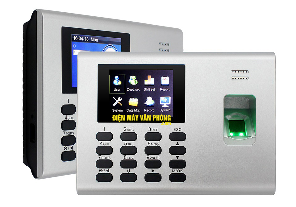 Máy chấm công vân tay ZKTeco K40