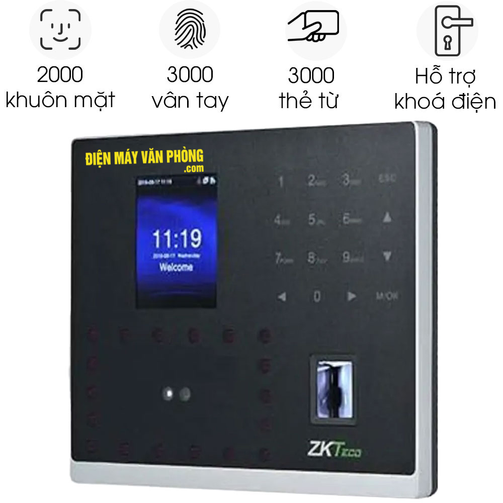may-cham-cong-khuon-mat-zkteco-mb2000-1 Máy chấm công khuôn mặt Zkteco MB2000